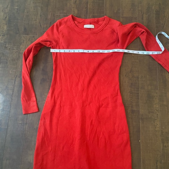 Everlane The Ribbed Red mini dress - Picture 13 of 13